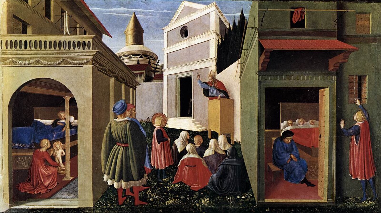 Public-domain historical artwork from the St Nicholas tradition.