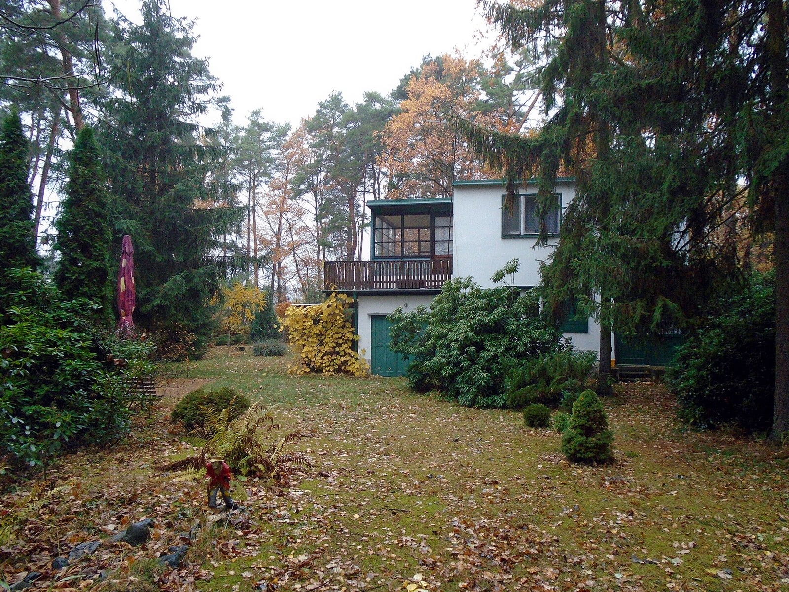A later, materially different view of Hrabal’s cottage in Kersko.